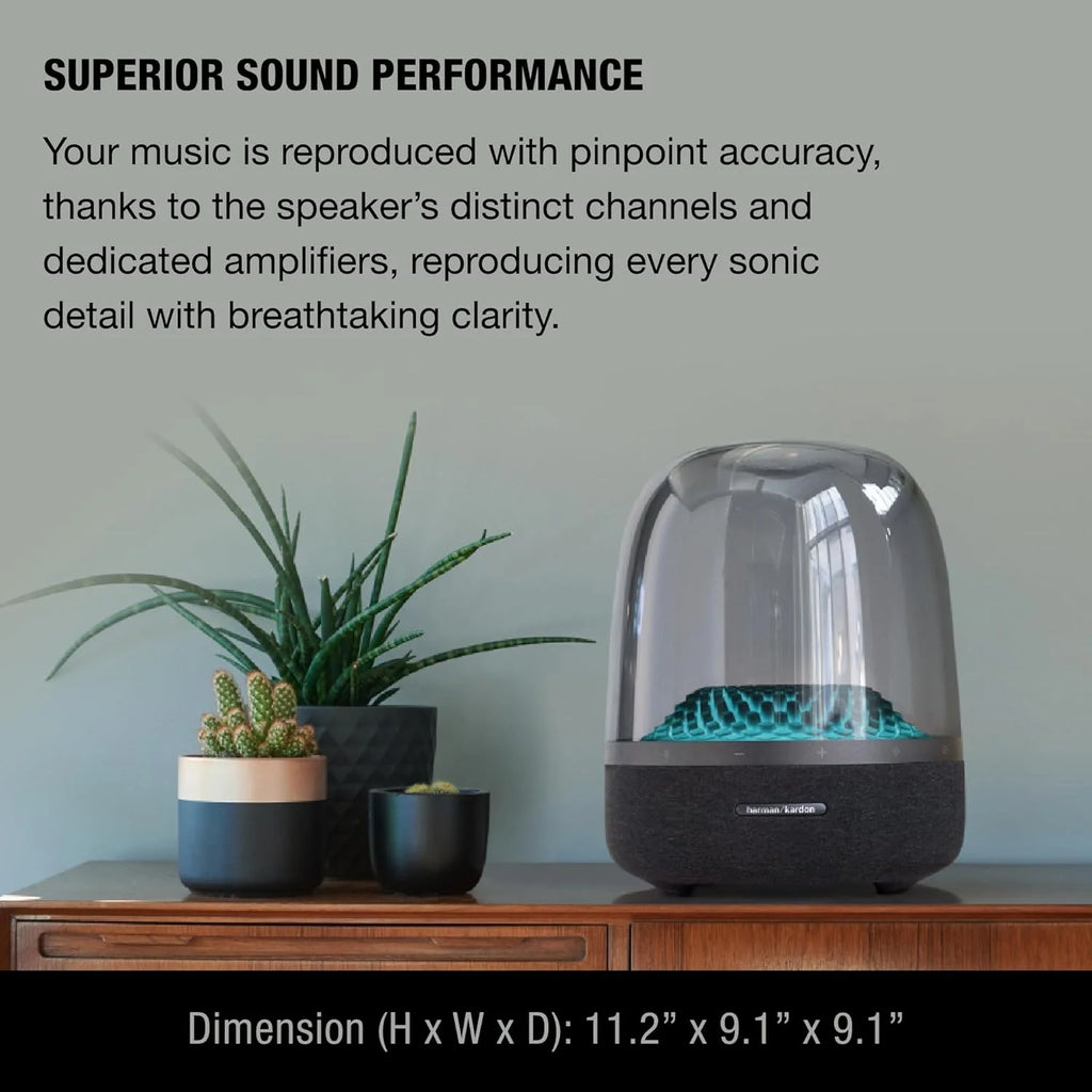 Bluetooth Home Speaker 锟斤拷 Superior Sound Quality 锟斤拷 5 Diamond Effect Light Themes 锟斤拷 Made from Recycled Materials