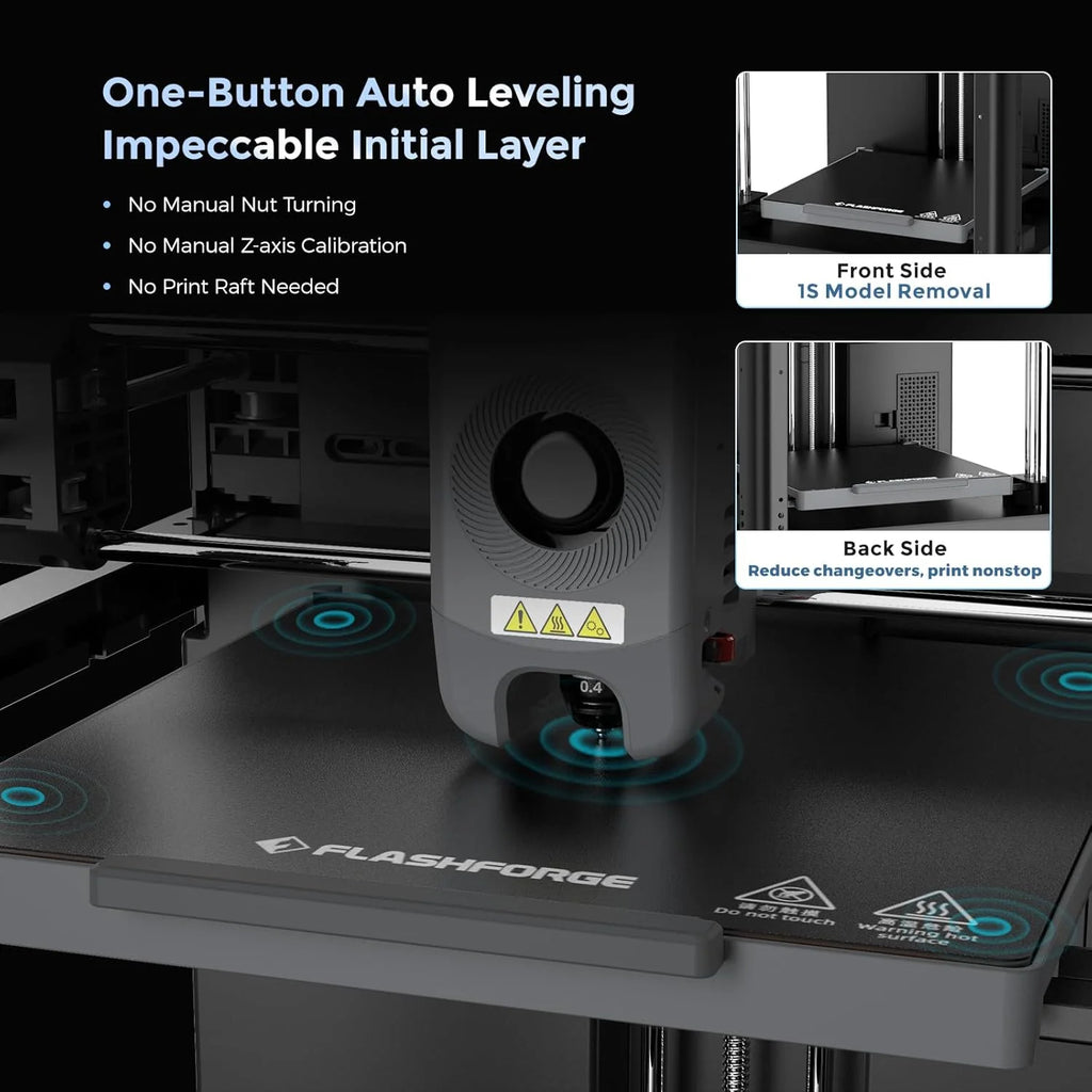 Adventurer 5M 3D Printer with Auto Leveling & High Speed