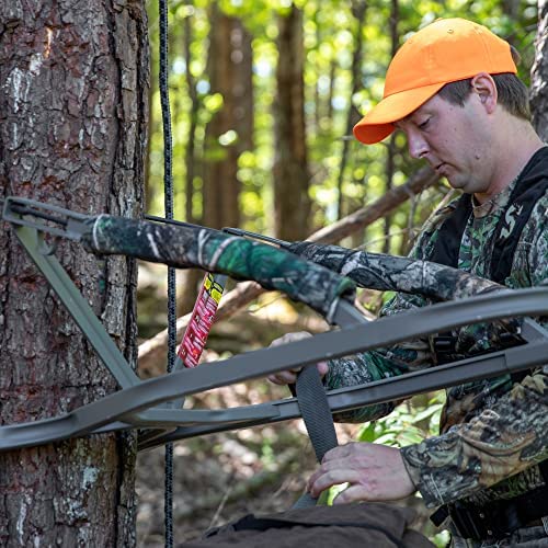Summit Viper SD Climbing Treestand �� Lightweight Aluminum, Foam Padded Seat, 300 lbs Capacity, Includes Safety Harness
