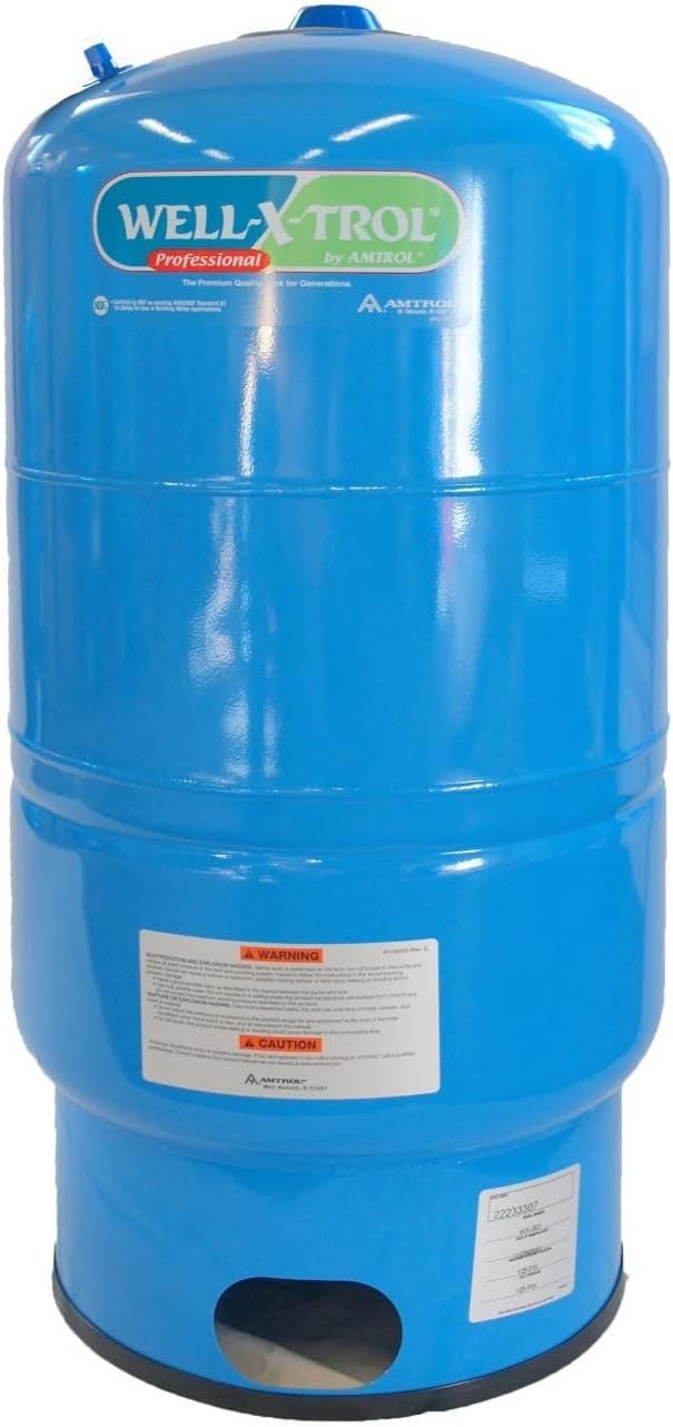 Amtrol Well-X-Trol WX-202 pressure vessel, high-strength steel, polypropylene lining, for private use