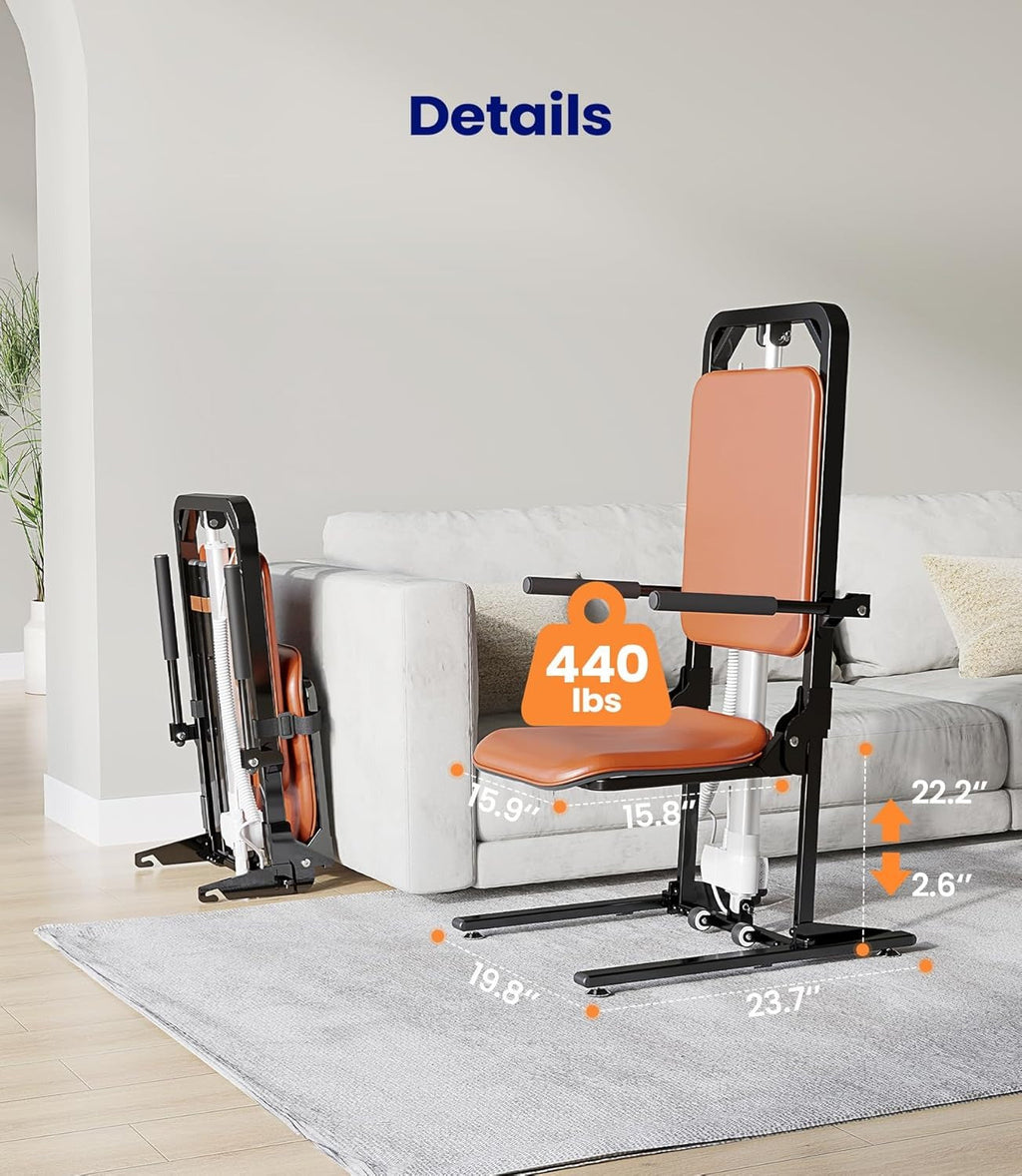MAIDeSITe Electric Floor Lift, 200 kg Load Capacity, Support for Seniors