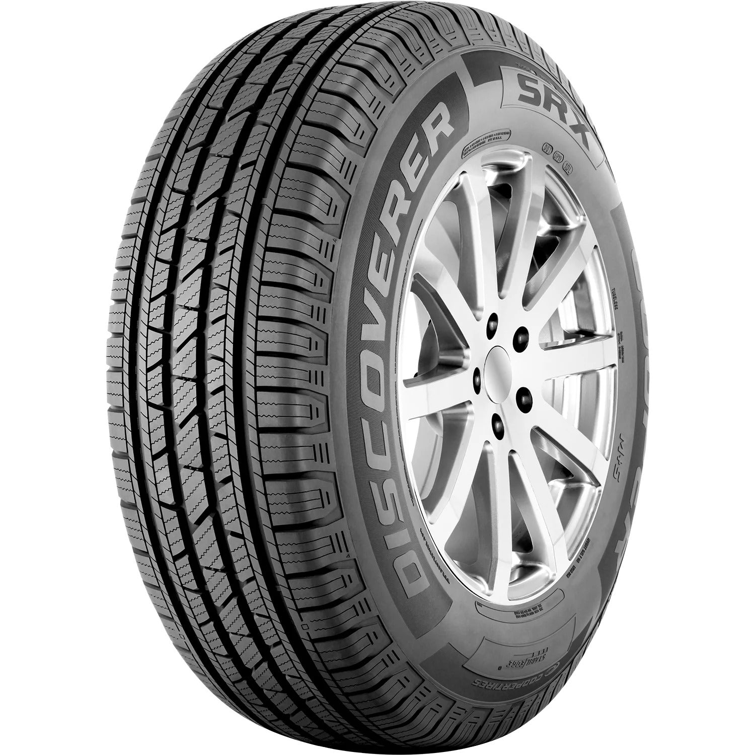 Cooper Discoverer SRX All-Season Tires 255/60R19 109H – Pair for Trucks/SUVs