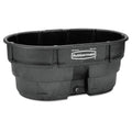 Rubbermaid FG424500BLA Livestock Tank (Model Year 2025), 150 Gallon Capacity, Plastic, Black